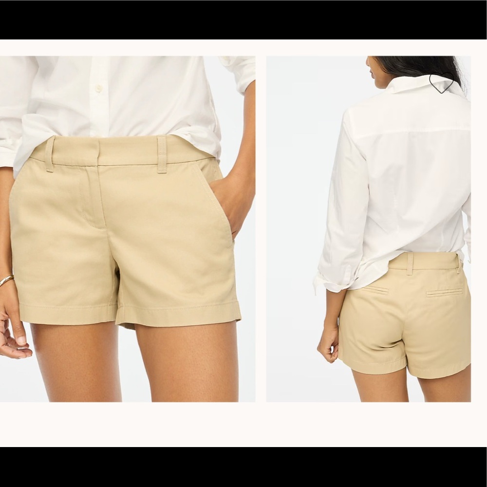 5” Chino Shorts J Crew
